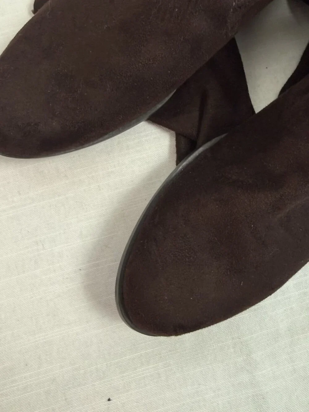 Charles David GRAVITY Brown Fabric Pull On Over The Knee Boots Women’s Size 8.5M